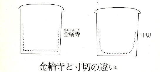 金輪寺と寸切の違い: 直心軒お茶三昧